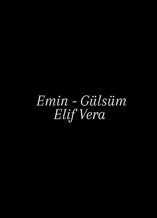 Emin - Gülsüm 