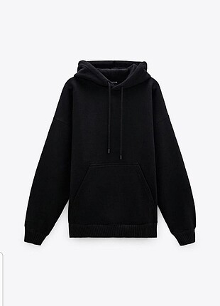ZARA KADIN OVERSİZE SWEATSHİRT 
