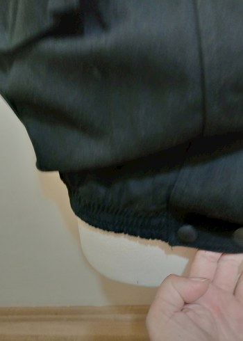 Düğmeli Siyah Gotik Kadın Yelek - Görsel 5