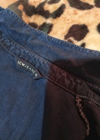 Citcitli  Lacivert Denim Kadın Gömlek - Görsel 6