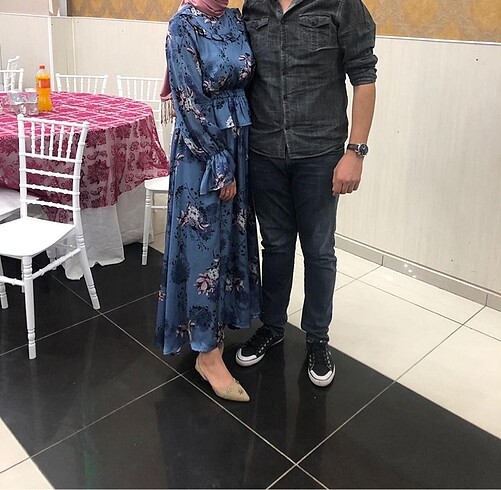 Mizalle çiçekli elbise