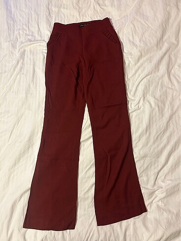 Zara bordo pantolon