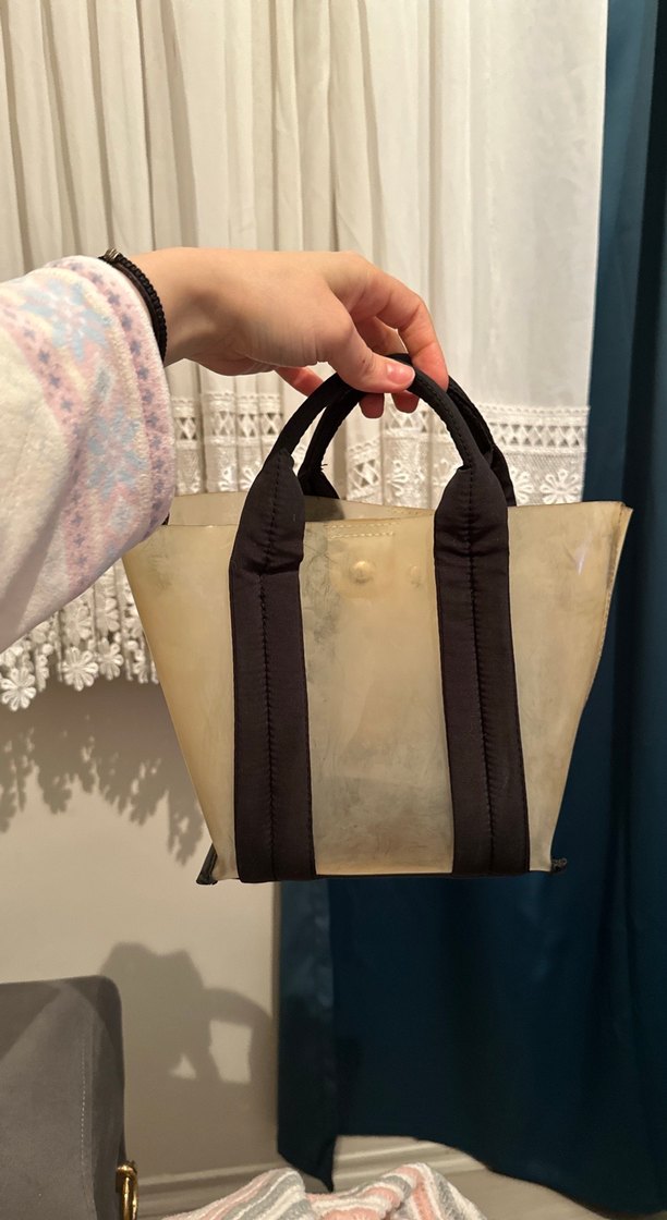 Bej Süet Kadın Çanta - Görsel 3