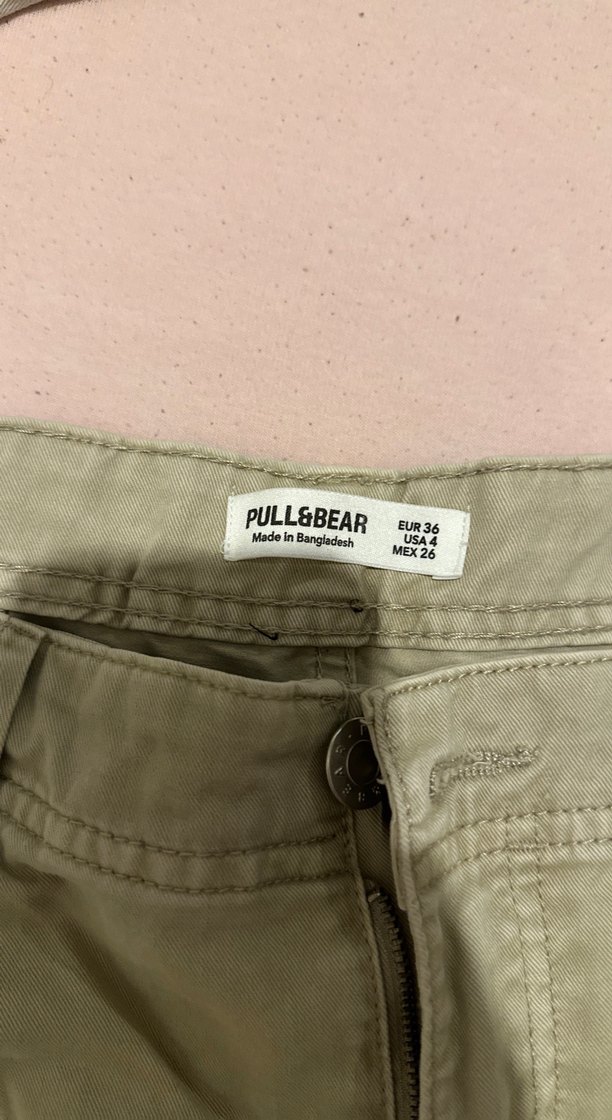 Erkek Keten Gri Kemerli Bol Kesim Pantolon - Görsel 4