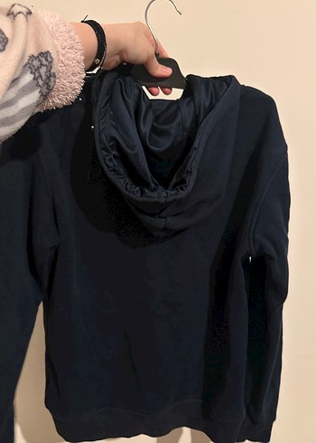 Siyah Kapüşonlu Nike Sweatshirt - Görsel 2