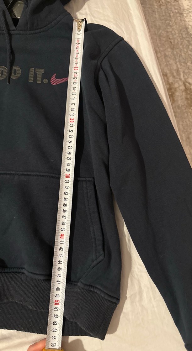 Siyah Kapüşonlu Nike Sweatshirt - Görsel 5