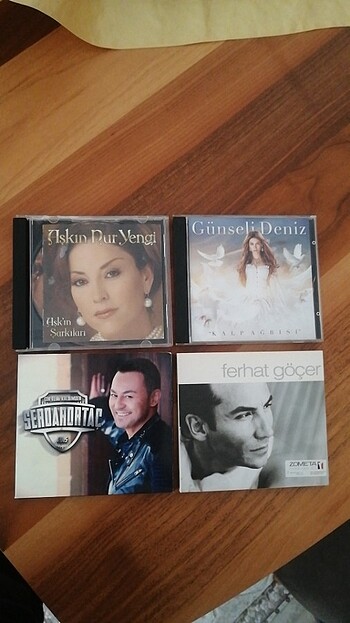Türkçe Pop cd'ler 