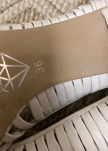 Beyaz  Kadın Stiletto Espadril - Görsel 4