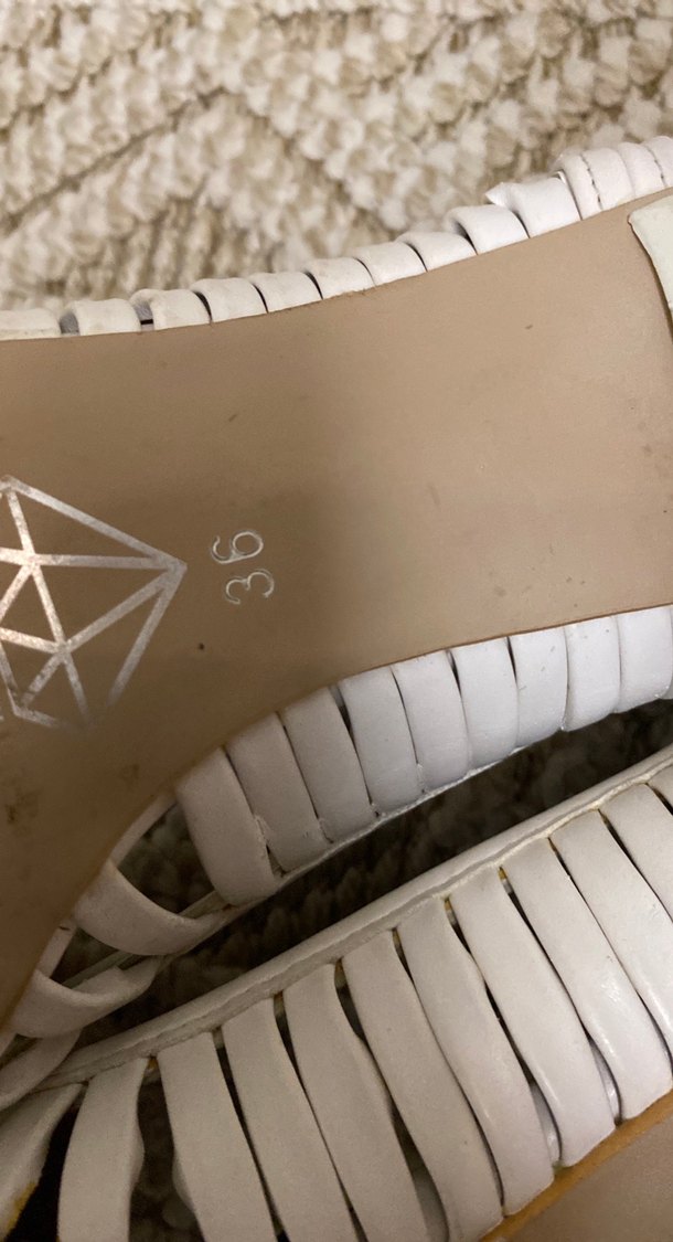 Beyaz  Kadın Stiletto Espadril - Görsel 4