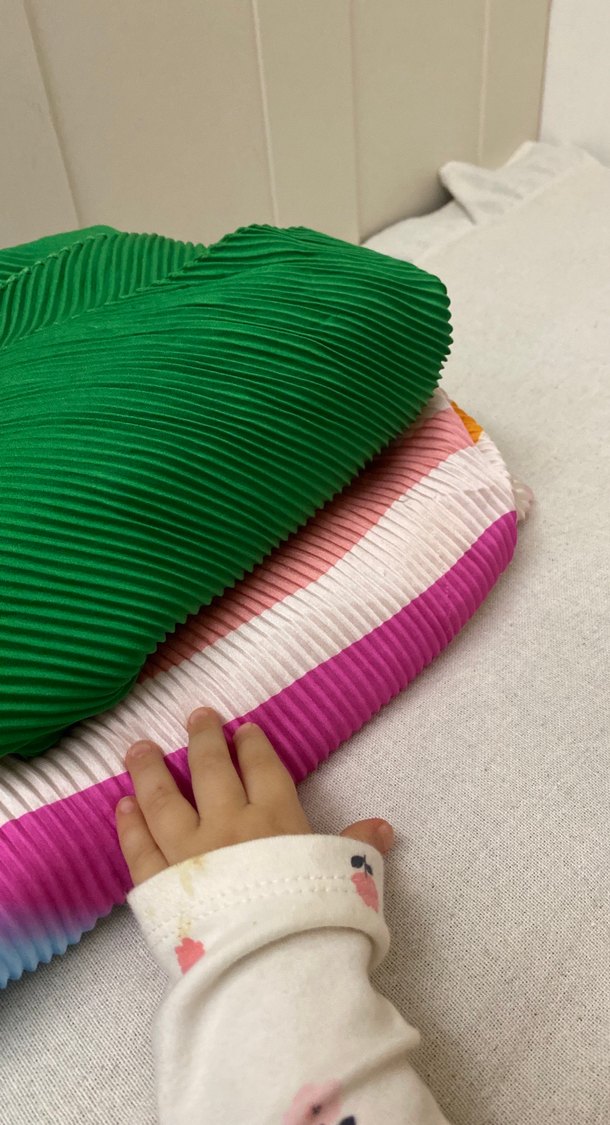 Piliseli Çok Renkli Kadın eşarp - Görsel 5