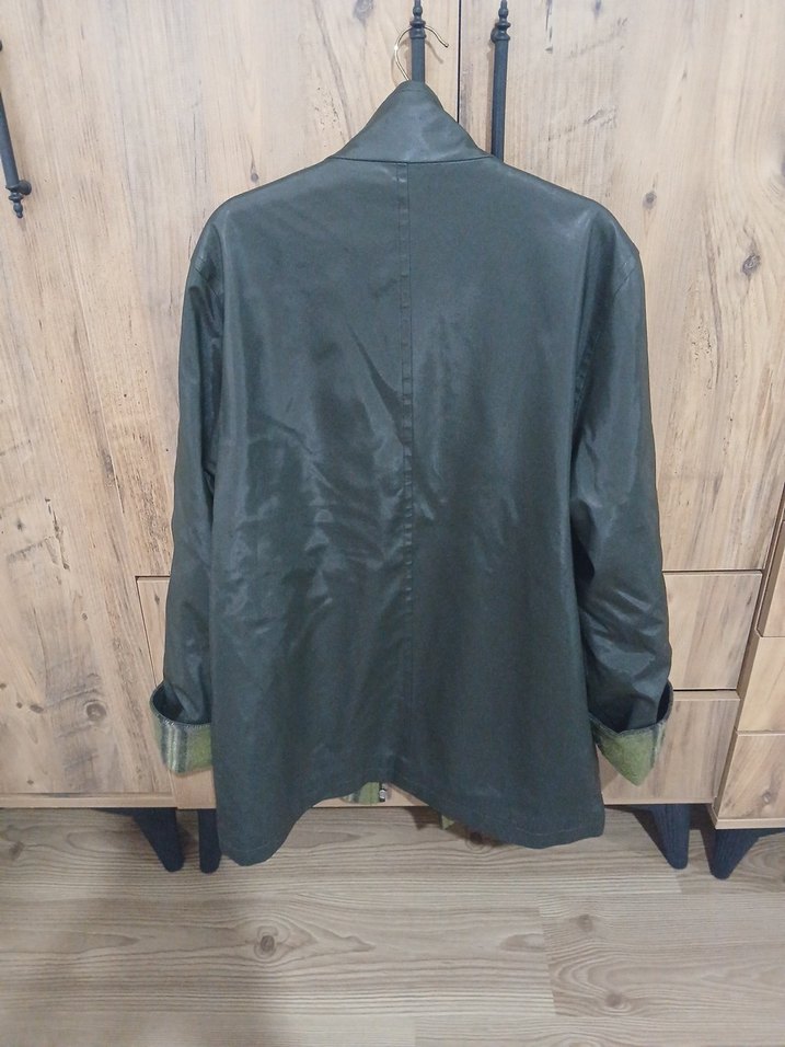 Hakim yaka deri ceket - Görsel 3