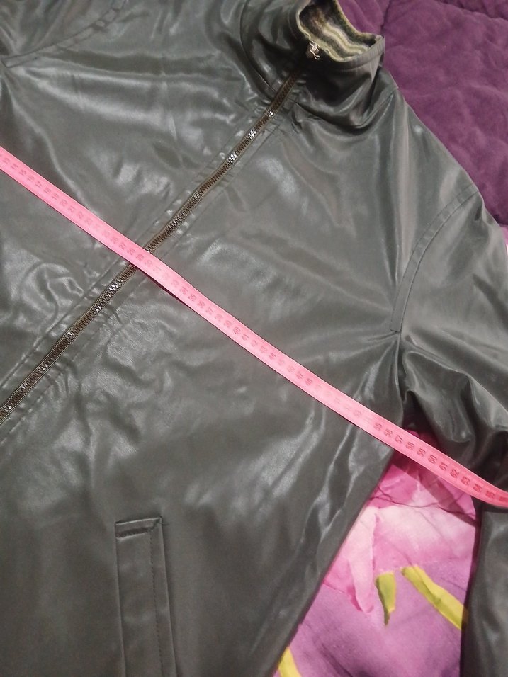 Hakim yaka deri ceket - Görsel 5