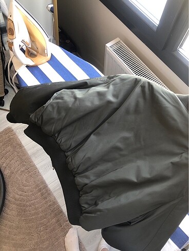 l Beden haki Renk Zara bomber ceket