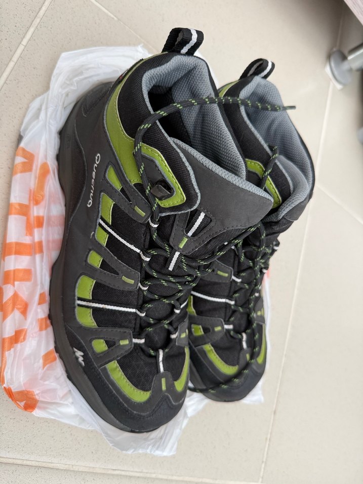 Erkek Yeşil Biker Spor Outdoor Ayakkabı - Görsel 2