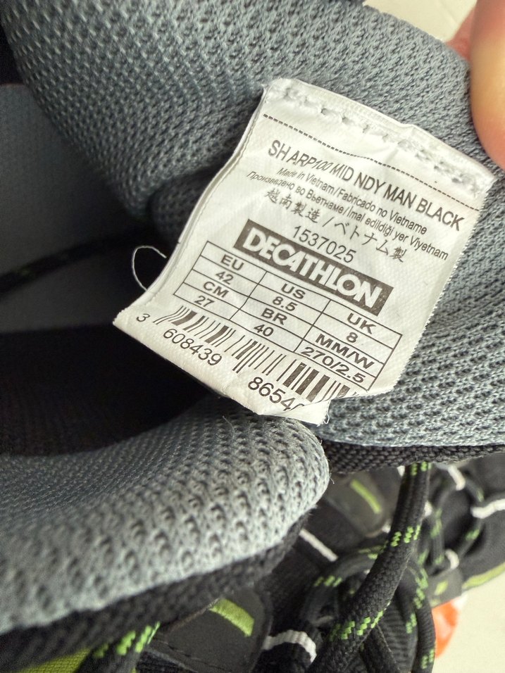 Erkek Yeşil Biker Spor Outdoor Ayakkabı - Görsel 4