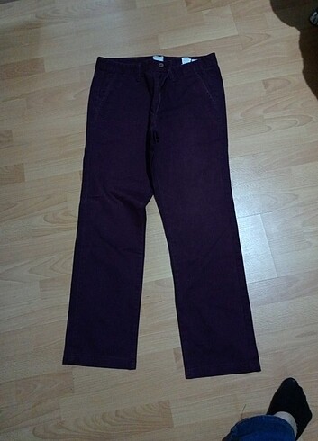 ERKEK BORDO PANTALON