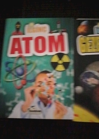 İlginç Atom ve Gezegenler Çocuk Kitapları