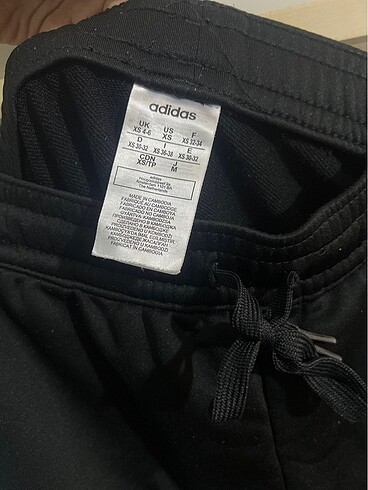 xs Beden siyah Renk Adidas eşofman altı xs beden