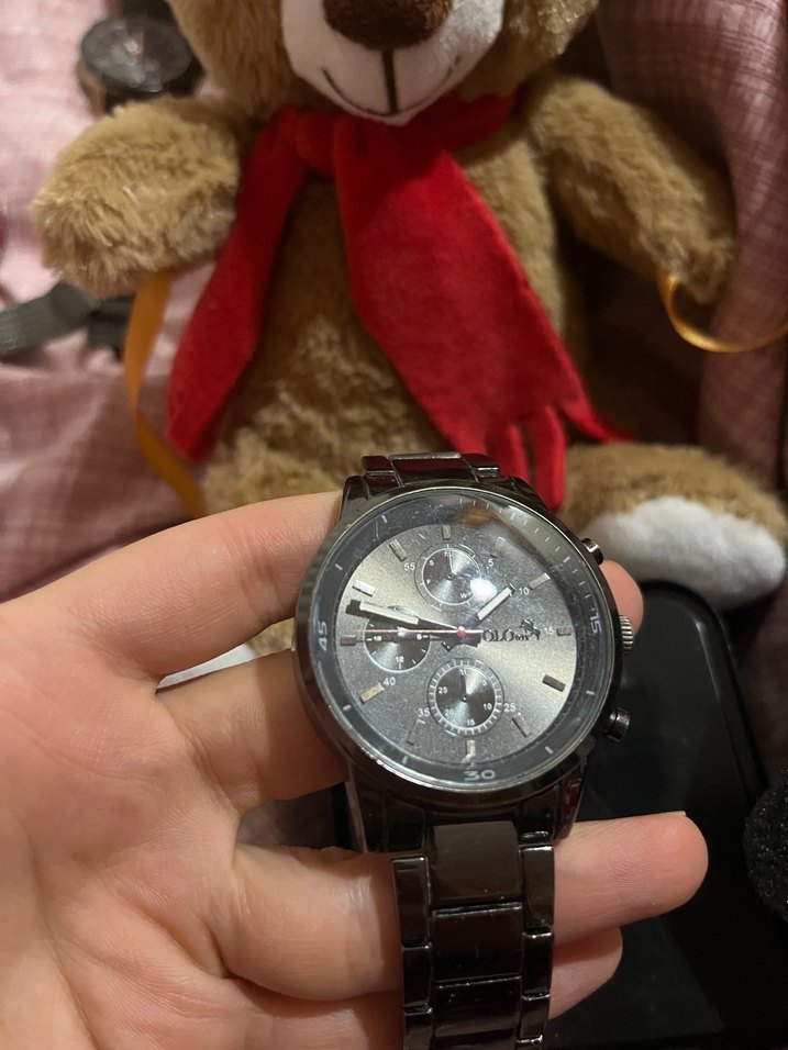 Erkek Siyah İş Tarzı Rock Punk Kol Saatleri - Görsel 4