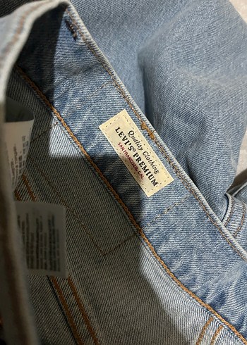 Beyaz Regular Fit Erkek Kot Pantolon levis - Görsel 3