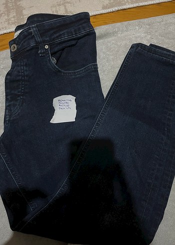 Gri erkek Denim Jean Pantolon - Görsel 5