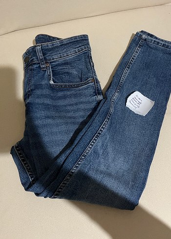 Gri erkek Denim Jean Pantolon - Görsel 13
