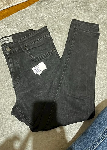 Gri erkek Denim Jean Pantolon - Görsel 8