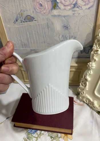 Beyaz Seramik Sutluk sosluk - Görsel 2