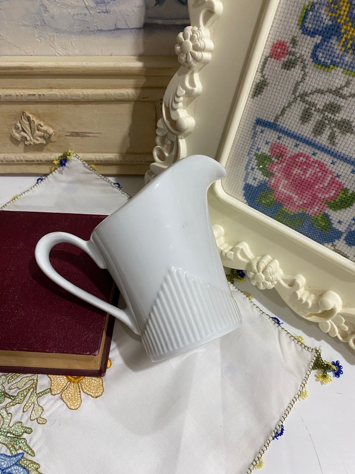 Beyaz Seramik Sutluk sosluk - Görsel 3