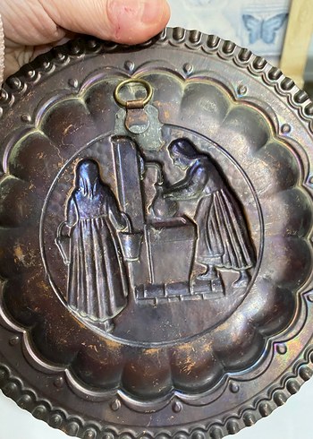 Bakır Dekoratif Tabak - Görsel 3