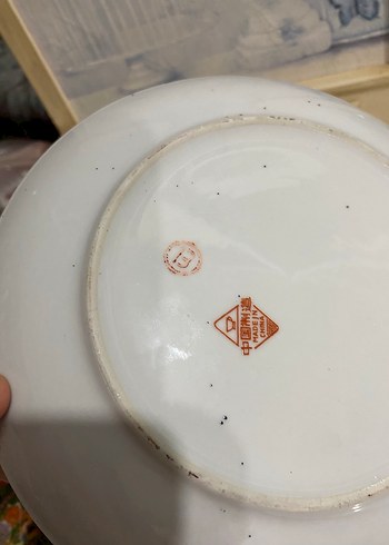 Desenli Çok Renkli Geleneksel Tabak - Görsel 3