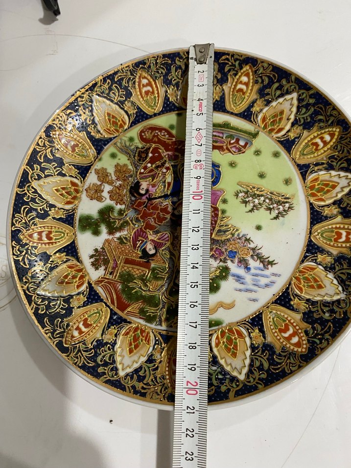 Desenli Çok Renkli Geleneksel Tabak - Görsel 4