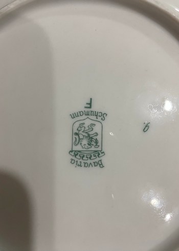 Baskılı Beyaz Dekoratif Tabak - Görsel 4