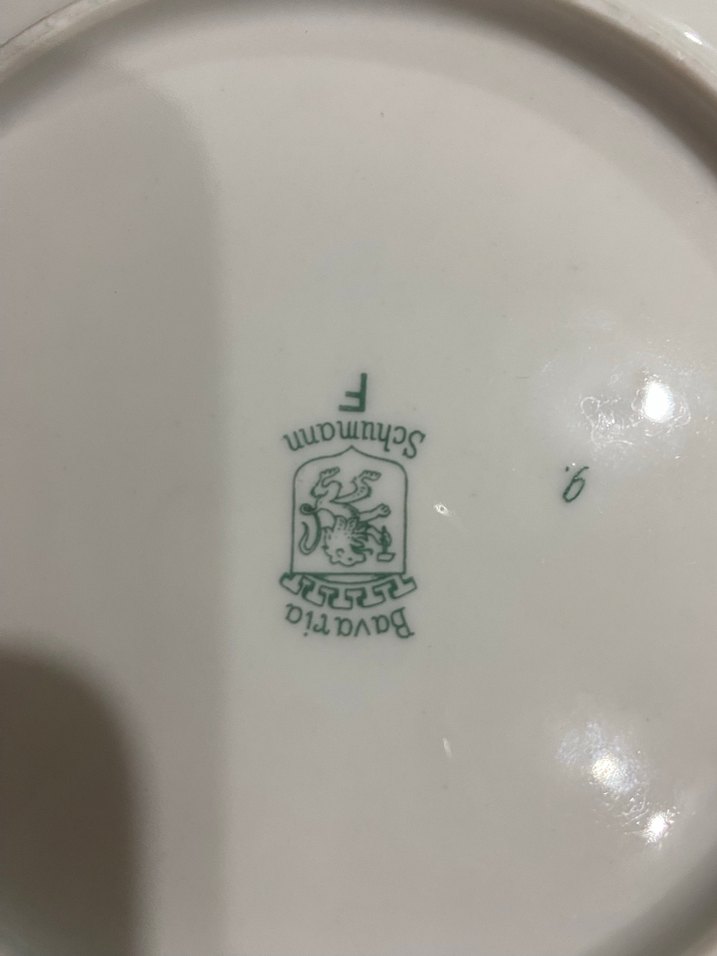 Baskılı Beyaz Dekoratif Tabak - Görsel 4