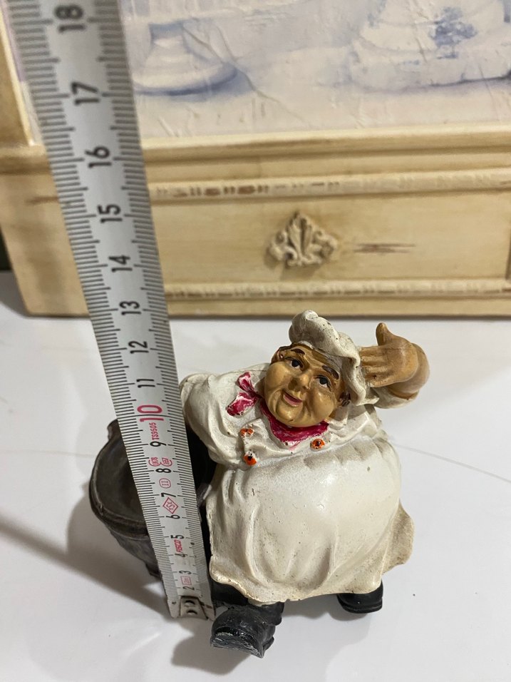 Beyaz Aşçı Temalı biblo - Görsel 5