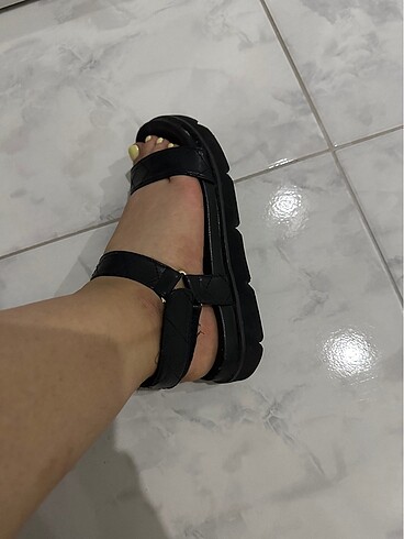 38 Beden siyah Renk Nine West Kadın Sandalet
