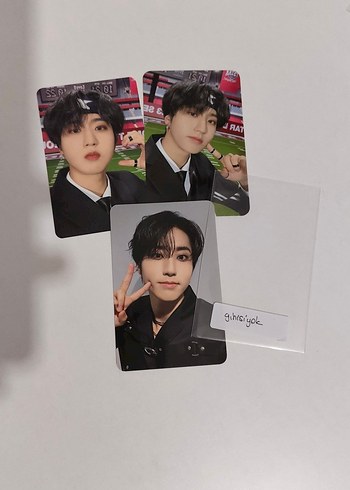 stray kids jisung fotokart set