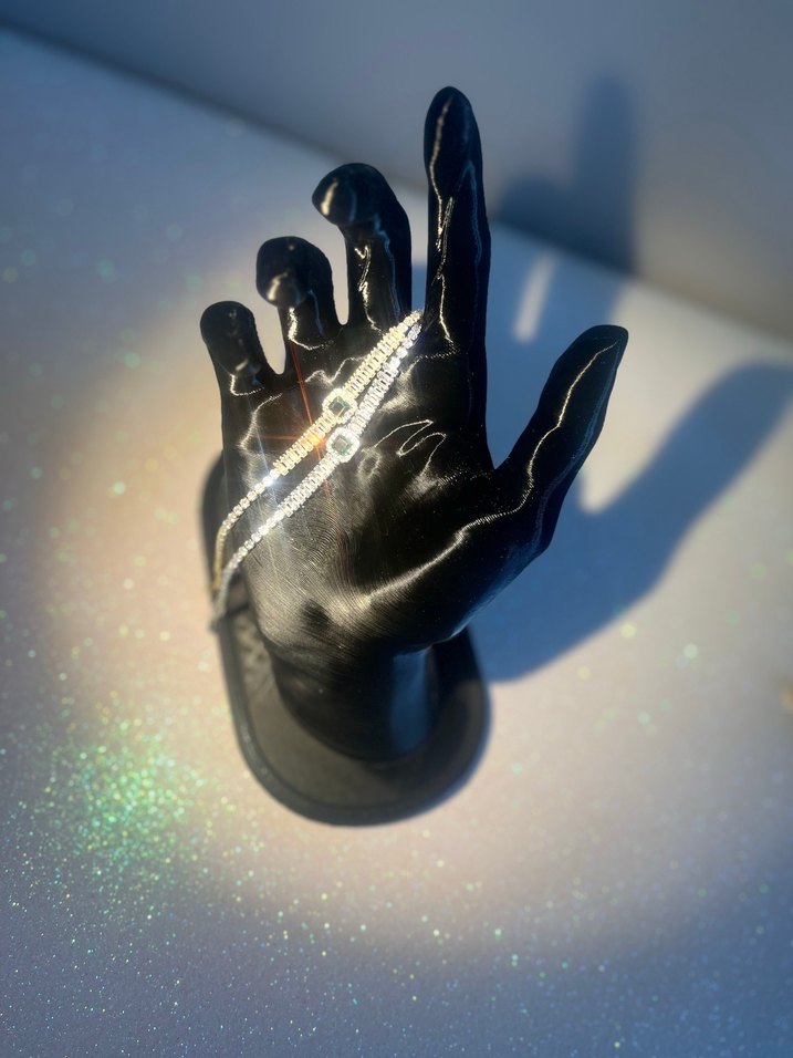 Yeşil Taşlı vip bileklik - Görsel 2