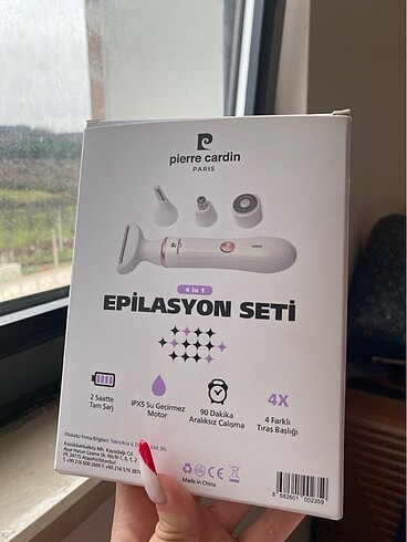  Beden epilasyon seti