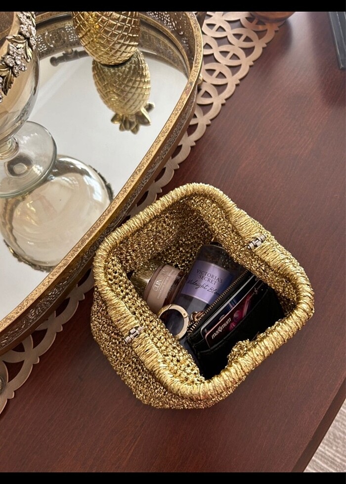 Gold El çantası - Görsel 3