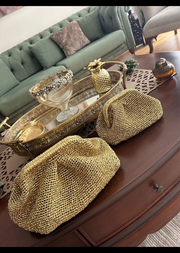 Gold El çantası - Görsel 4