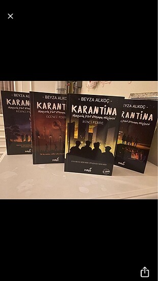 # karantina kitap serisi#