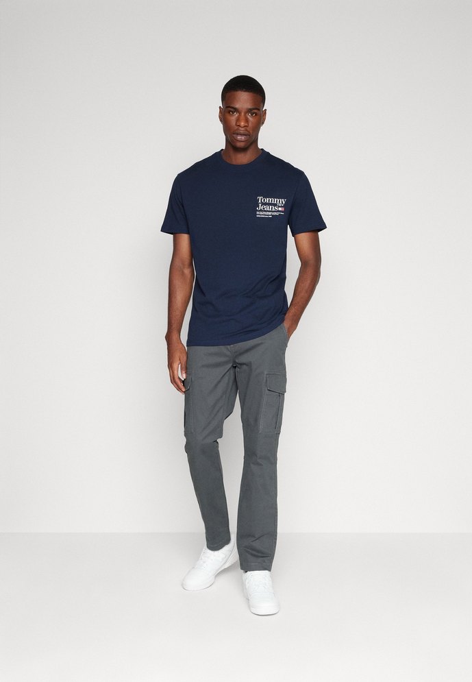 Tommy Hilfiger T-Shirt Lacivert M Beden - Görsel 2