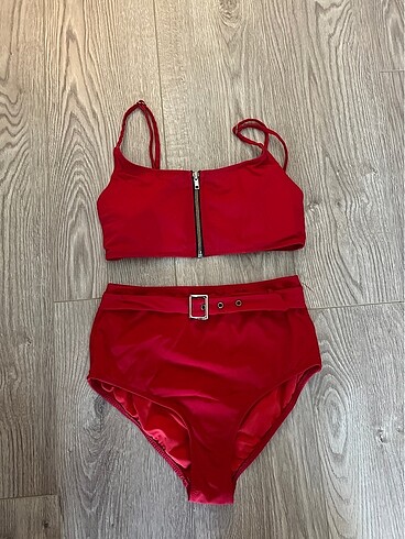 Yüksek bel bikini