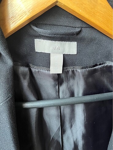 s Beden siyah Renk H&M Kadın Kumaş Klasik Ceket