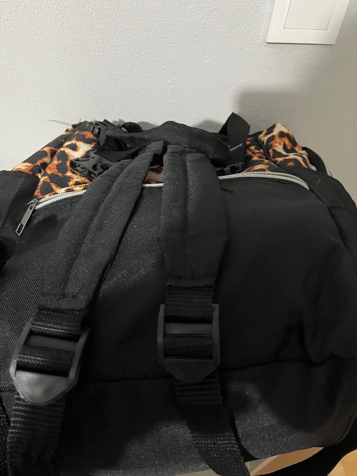 Leopar Desenli Anne Bebek Bakım Çantası - Görsel 5