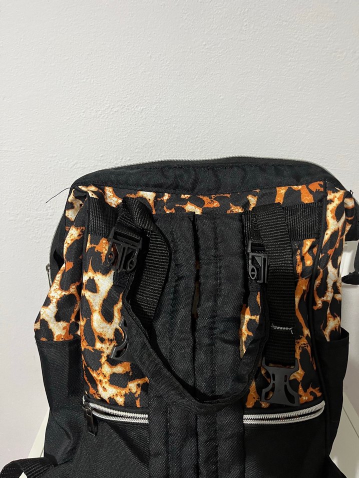 Leopar Desenli Anne Bebek Bakım Çantası - Görsel 2