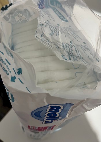 5 Beden: 11-25 kg Beden Molfix Premium Bebek Bezi 5 Numara 66'lı