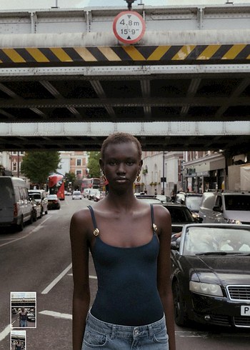 Mavi İnce Askılı Kadın büstiyer - Görsel 4