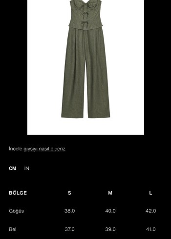 Kadın Keten Kumaşlı Askılı Tulum - Görsel 5